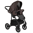 PITUSO Коляска 2 в1 Nino  короб+прогулка Кожа Dark Brown