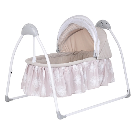 **PITUSO электрокачели-колыбель Camellia Dandelion grey/Одуванчик,серый,70*104*76см (1 шт/уп)
