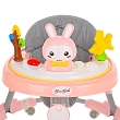 BAMBOLA Ходунки Зайчик (круглые)(6 силик.кол,игр.,муз) 6 шт/уп (67*67*55) Soft Pink/Нежно-розовый