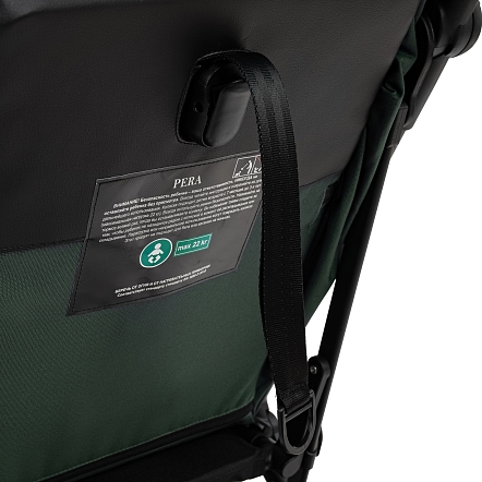 PITUSO коляска детская PERA (прогулочная)Army green/рама carbon/PU(блок колес)