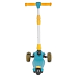 PITUSO Самокат трехколесный HD-8814B, 3в1 Blue/Синий (2 места)