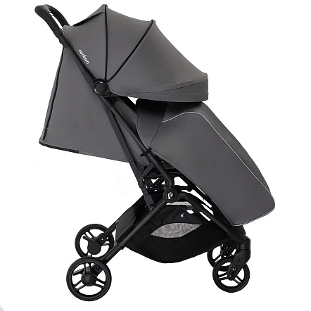 PITUSO коляска детская PERA (прогулочная)Grey Taupe/рама carbon/PU