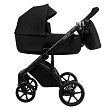 ROAN Коляска 2 в1 Bass Next  короб + прогулка Caviar Black/Black/руч.Black(2 места)