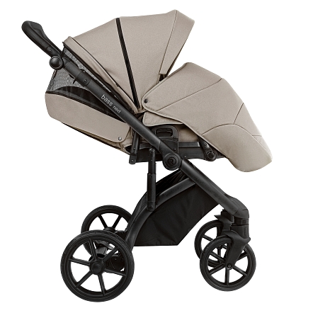 ROAN Коляска 2 в1 Bass Next   короб + прогулка Hazel/Black/руч.Black(2 места)