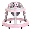 BAMBOLA Ходунки Пандочка (круглые) (6 силик.кол,игр.,муз) 6 шт/уп (70*70*54) Pink/Розовый