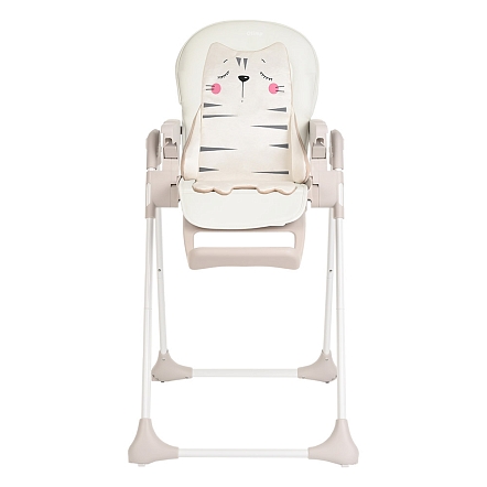 PITUSO Стул для кормления Olimp Milk White/Молочно-белый, ECO-кожа,вкладыш
