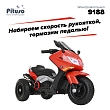 **PITUSO Электромотоцикл 9188, 6V/4,5Ah*2, возд.колеса, 109*54*72см, Red / Красный