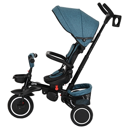 PITUSO Велосипед трехколесный Elite Plus Teal  Blue/Сине-зеленый, 10"/8"