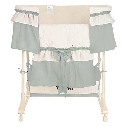 PITUSO Колыбель 3 в 1 Viana на колёсах Misty Olive/Оливковый