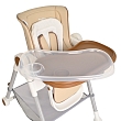 PITUSO Стул для кормления ELCANTO DELUX Beige/Бежевый ECO-кожа 
