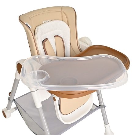 PITUSO Стул для кормления ELCANTO DELUX Beige/Бежевый ECO-кожа 