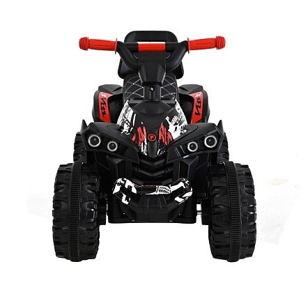 PITUSO Электроквадроцикл 491B 6V/4,5Ah,20W*1,колеса пласт,свет,муз,67*43*50см,Red+White/Красно-белый