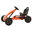 Уценка DAKE Педальный Картинг FORD (3-8 лет)  оранжевый / ORANGE (113х66х68) царапины, вмятины колёс.