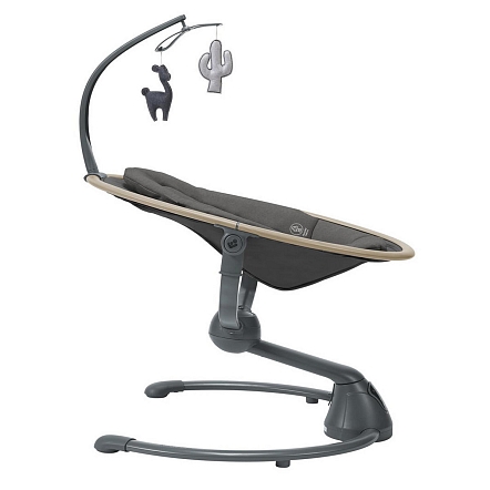 Maxi-Cosi Шезлонг-качалка CASSIA SWG Beyond Graphite ECO/графитовый