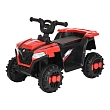 PITUSO Электроквадроцикл, 116-NEW 6V/4.5Ah,20W*1,колеса пласт,свет,муз,68*43*47см,Red/Красный