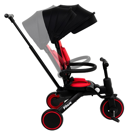 PITUSO Велосипед трехколесный Leve Pro, складной, разм. упак. 66х34х31 см, Red/Красный