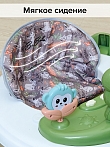 BAMBOLA Ходунки Froggy (круглые) (6 силик.кол,игр.,муз) 7 шт/уп (64*64*56) Green/Зеленый