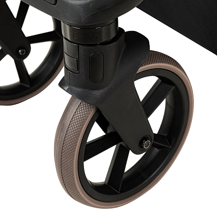 ROAN Коляска 2 в1 Sol Luxury короб + прогулка Turkish Coffe/Bronze/руч.Capp/к.Capp(2 места)