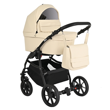PITUSO Коляска 2 в1 Nino  короб+прогулка Кожа Beige