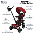 PITUSO Велосипед трехколесный Elite Plus Red Maroon/Темно-красный, 10"/8"