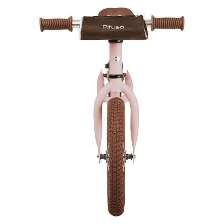 PITUSO Беговел Jett,колеса 14",сумка на руле, Pink/Розовый