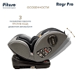 Pituso Удерживающее устройство для детей 0-36 кг Roys Grey, Black Inlay /Серый,Черный вкладыш