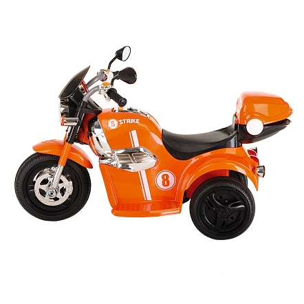 PITUSO Электро-Мотоцикл MD-1188, 6V/4Ah*1, колеса пластик  90х43х54 см, Orange / Оранжевый