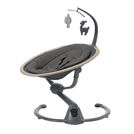 Maxi-Cosi Шезлонг-качалка CASSIA SWG Beyond Graphite ECO/графитовый