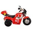PITUSO Электро-Мотоцикл MD-1188, 6V/4Ah*1, колеса пластик  90х43х54 см, Red / Красно-Черный