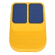 PITUSO Подставка для ног 2-ступенчатая антискользящая Yellow/Желтая,33*36*25 см,п/пакет (уп/20 шт)