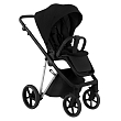ROAN Коляска 2 в1 Sol Luxury короб + прогулка Caviar Black/Nickel/руч.Black/к.Black(2 места)
