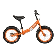 PITUSO Беговел Pulsar, колеса AIR 14", тормоз, подножка,Orange matt/Оранжевый матовый 
