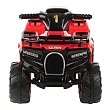 *PITUSO Электроквадроцикл 5258, 6V/4.5Ah*1,20W*1,колеса пласт,MP3,свет,муз,78*50*47 см,Красный/RED