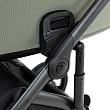 ROAN Коляска 2 в1 Bass Next короб + прогулка Sage Green/Black/руч.Black(2 места)