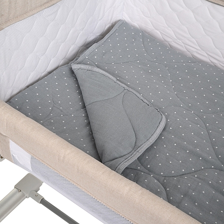 PITUSO Комплект 3 пр для приставной кроватки Kalma Серый