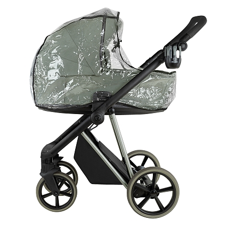 ROAN Коляска 2 в1 Sol Luxury короб + прогулка Sage Green/Sage/руч.Black/к.Sage(2 места)