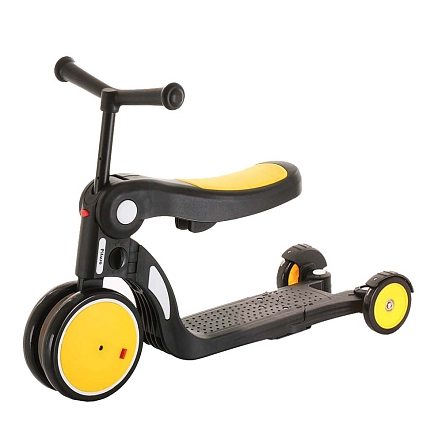 PITUSO Самокат трехколесный HD-200, 5 в 1 Yellow/Желтый