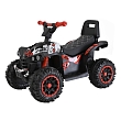 PITUSO Электроквадроцикл 491B 6V/4,5Ah,20W*1,колеса пласт,свет,муз,67*43*50см,Red+White/Красно-белый