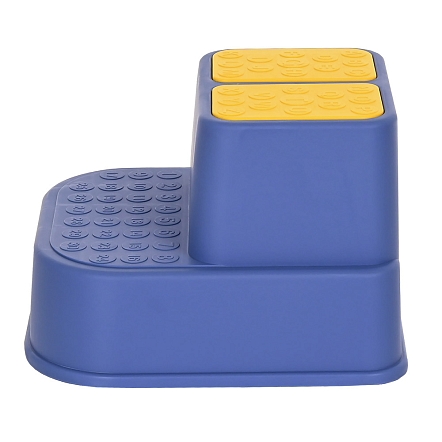 PITUSO Подставка для ног 2-ступенчатая антискользящая Blue/Синяя,33*36*25 см,полиэт/пакет (уп/20 шт)