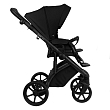 ROAN Коляска 2 в1 Bass Next  короб + прогулка Caviar Black/Black/руч.Black(2 места)