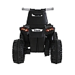 PITUSO Электроквадроцикл 491B 6V/4,5Ah,20W*1,колеса пласт,свет,муз,67*43*50см,Grey+White/Серо-белый