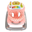 PITUSO Ходунки Пчёлка (8 силик.колес,игр.муз.панель,2стоппера) Pink/Grey Серый/коралл (уп/1шт)