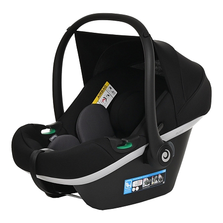 Детское удерживающее устройство TUTIS "Elo i-Size/DK791 /Black (Черный)без адаптеров 