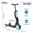 PITUSO Самокат трехколесный HD-200, 5 в 1 Blue/Голубой