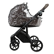 ROAN Коляска 2 в1 Bass Next  короб + прогулка Turkish Coffe/Black/руч.Cappuccino(2 места)