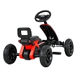 PITUSO Педальный картинг G-24 (87.5*48*54 см), ЭВА колеса, Красный/Red