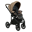 ROAN Коляска 2 в1 Bass Next короб + прогулка Mocha Mousse/Black/руч.Cappuccino(2 места)