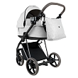 ROAN Коляска 2 в1 Sol Luxury короб + прогулка Pixel/Light/Nickel/руч.Cappuccino/к.Cappuccin(2 места)