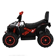 PITUSO Электроквадроцикл 491B 6V/4,5Ah,20W*1,колеса пласт,свет,муз,67*43*50см,Red+White/Красно-белый