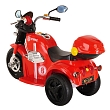 PITUSO Электро-Мотоцикл MD-1188, 6V/4Ah*1, колеса пластик  90х43х54 см, Red / Красно-Черный